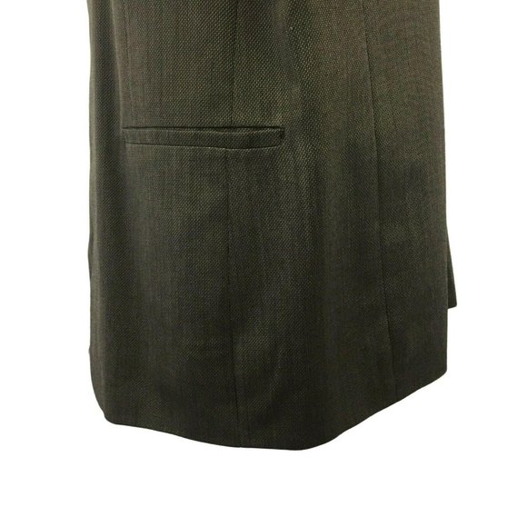 J Ferrar Custom Fit Suit Jacket Blazer Sports Coat Mens 42R Brown Tweed Wool Ble - Picture 8 of 9